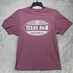 Texas A&M Aggies Men's Maroon T-Shirt Sz M‎